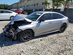 Salvage cars for sale from Copart Opa Locka, FL: 2023 Honda Civic Sport