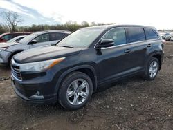 Toyota Highlander Vehiculos salvage en venta: 2016 Toyota Highlander Limited