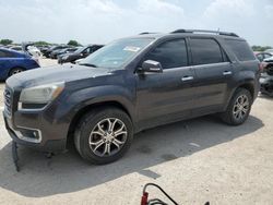 Salvage cars for sale from Copart San Antonio, TX: 2014 GMC Acadia SLT-2