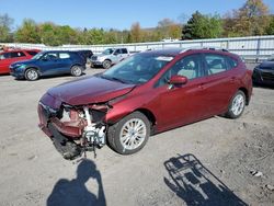 Salvage cars for sale at Grantville, PA auction: 2017 Subaru Impreza Premium Plus