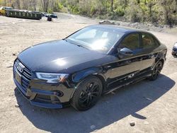 Audi A3 salvage cars for sale: 2020 Audi A3 S-LINE Premium