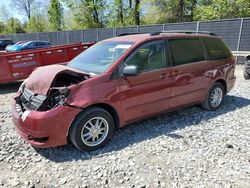 Toyota Sienna ce salvage cars for sale: 2005 Toyota Sienna CE