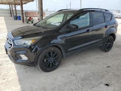 Salvage cars for sale at Temple, TX auction: 2017 Ford Escape SE