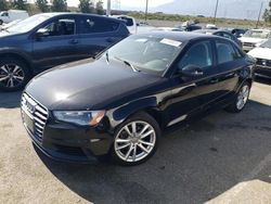 Salvage cars for sale at Rancho Cucamonga, CA auction: 2015 Audi A3 Premium