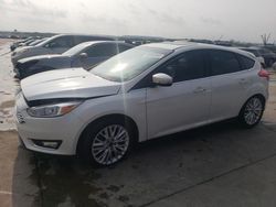 Salvage cars for sale at Grand Prairie, TX auction: 2018 Ford Focus Titanium