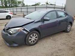 Salvage cars for sale from Copart Spartanburg, SC: 2015 Toyota Corolla L