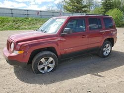 Jeep Patriot Latitude salvage cars for sale: 2012 Jeep Patriot Latitude