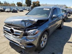 Salvage cars for sale at Martinez, CA auction: 2018 Mercedes-Benz GLC 300 4matic