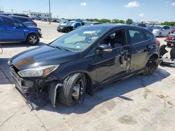 Salvage cars for sale at Grand Prairie, TX auction: 2016 Ford Focus ST
