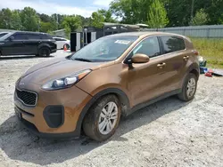 Salvage cars for sale from Copart Fairburn, GA: 2018 KIA Sportage LX