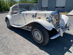 Salvage cars for sale at Sandston, VA auction: 1952 MG MGB