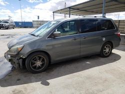 Salvage cars for sale from Copart Anthony, TX: 2007 Honda Odyssey Touring