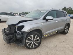 Salvage cars for sale at Houston, TX auction: 2022 Volkswagen Taos SE
