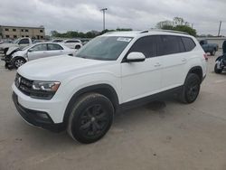 Salvage cars for sale at Wilmer, TX auction: 2018 Volkswagen Atlas SE