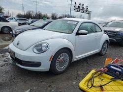 Salvage cars for sale from Copart Columbus, OH: 2015 Volkswagen Beetle 1.8T