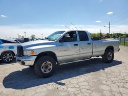 Salvage trucks for sale at Indianapolis, IN auction: 2004 Dodge RAM 2500 ST