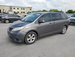 Salvage cars for sale from Copart Wilmer, TX: 2014 Toyota Sienna LE
