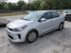 Salvage cars for sale from Copart Fort Pierce, FL: 2018 KIA Rio LX