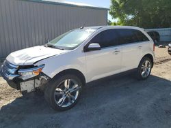 Salvage cars for sale at Midway, FL auction: 2014 Ford Edge Limited