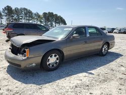 Salvage cars for sale at Loganville, GA auction: 2001 Cadillac Deville