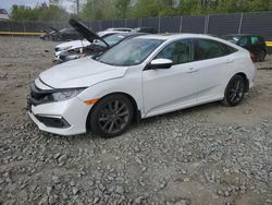 Salvage cars for sale at Waldorf, MD auction: 2021 Honda Civic EXL