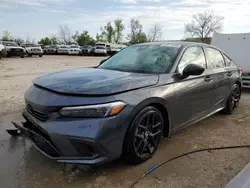 Salvage cars for sale at Bridgeton, MO auction: 2023 Honda Civic Sport