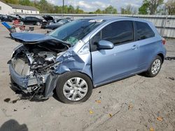 Salvage cars for sale at York Haven, PA auction: 2014 Toyota Yaris