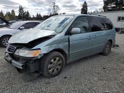 Salvage cars for sale from Copart Graham, WA: 2004 Honda Odyssey EXL
