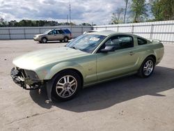 Salvage cars for sale from Copart Dunn, NC: 2005 Ford Mustang GT