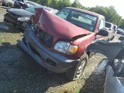 Salvage cars for sale from Copart Shreveport, LA: 2001 Toyota Tundra