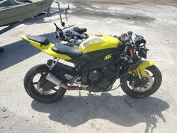 Salvage motorcycles for sale at Homestead, FL auction: 2007 Yamaha YZFR6 L