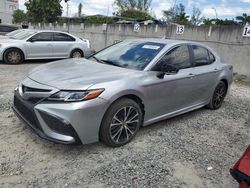 Salvage cars for sale from Copart Opa Locka, FL: 2022 Toyota Camry SE