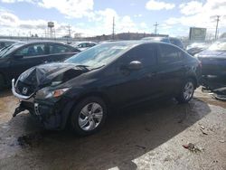 Salvage cars for sale from Copart Chicago Heights, IL: 2013 Honda Civic LX