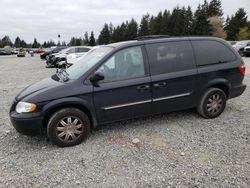 Salvage cars for sale at Graham, WA auction: 2006 Chrysler Town & Country Touring
