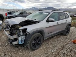 Salvage cars for sale from Copart Magna, UT: 2019 Jeep Cherokee Latitude Plus