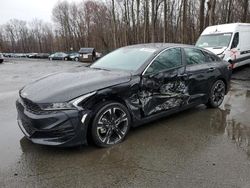 Salvage cars for sale at East Granby, CT auction: 2022 KIA K5 GT Line