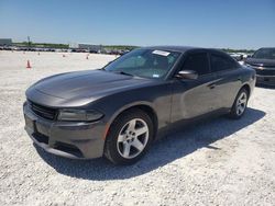 Salvage cars for sale from Copart New Braunfels, TX: 2017 Dodge Charger Police