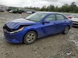 Salvage cars for sale at Memphis, TN auction: 2022 Hyundai Elantra SE