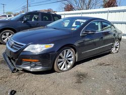 Salvage cars for sale at New Britain, CT auction: 2012 Volkswagen CC VR6 4MOTION
