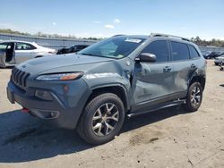 Salvage cars for sale at Fredericksburg, VA auction: 2014 Jeep Cherokee Trailhawk