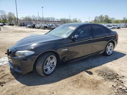 Salvage cars for sale from Copart Fort Wayne, IN: 2012 BMW 550 I