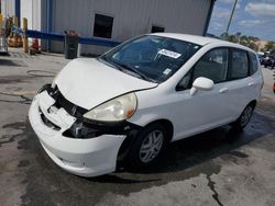 Honda FIT salvage cars for sale: 2007 Honda FIT