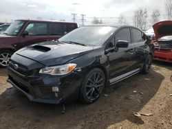 Salvage cars for sale at Elgin, IL auction: 2019 Subaru WRX Premium