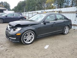 Salvage cars for sale at Seaford, DE auction: 2013 Mercedes-Benz C 300 4matic
