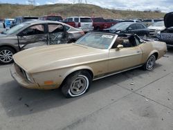 Salvage cars for sale at Brighton, CO auction: 1973 Ford Mustang