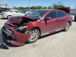 Salvage cars for sale from Copart Wilmer, TX: 2020 Toyota Camry LE
