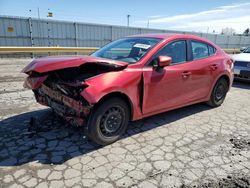 Salvage cars for sale at Dyer, IN auction: 2015 Mazda 3 Sport