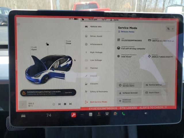 2021 Tesla Model 3