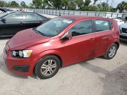 Chevrolet salvage cars for sale: 2012 Chevrolet Sonic LT