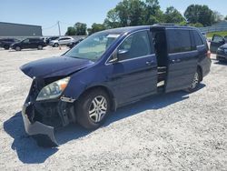Salvage cars for sale at Gastonia, NC auction: 2006 Honda Odyssey EXL